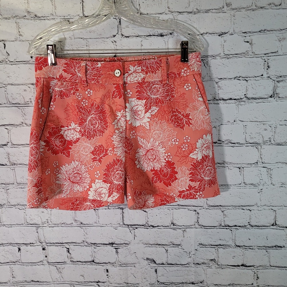 Isaac Mizrahi Colorful Floral Sailor Shorts Size 4